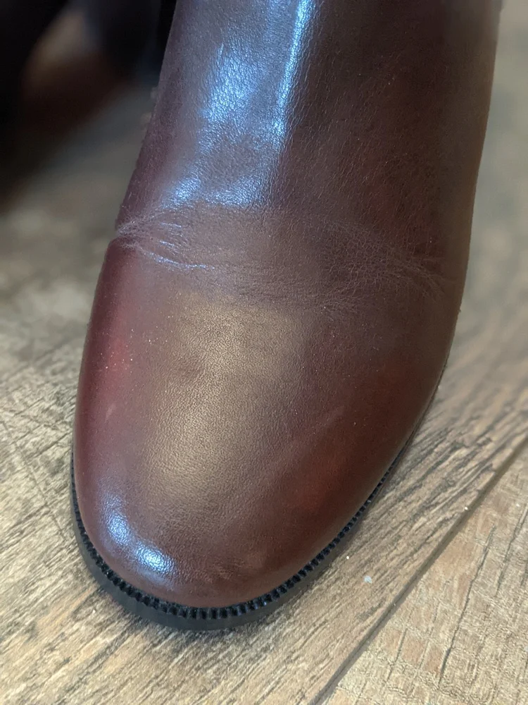 Elegant Brown Knee-High Women's Boots - Picture 10 of 16